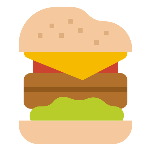 burger Ultimatearm Flat Icône