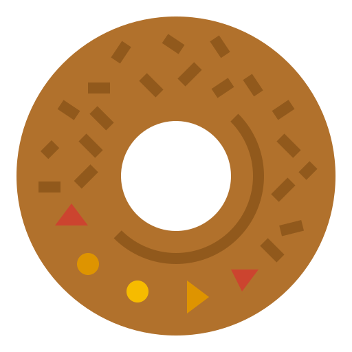 Doughnut Ultimatearm Flat icon