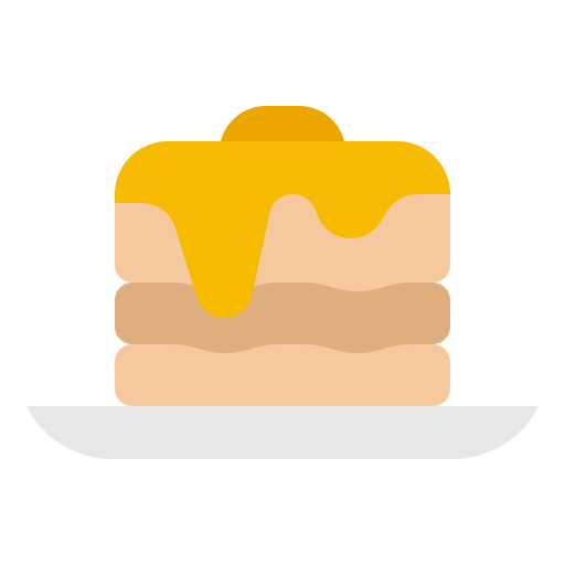 Pancakes Ultimatearm Flat icon