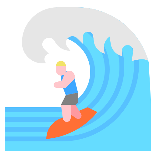 Surf Ultimatearm Flat icon