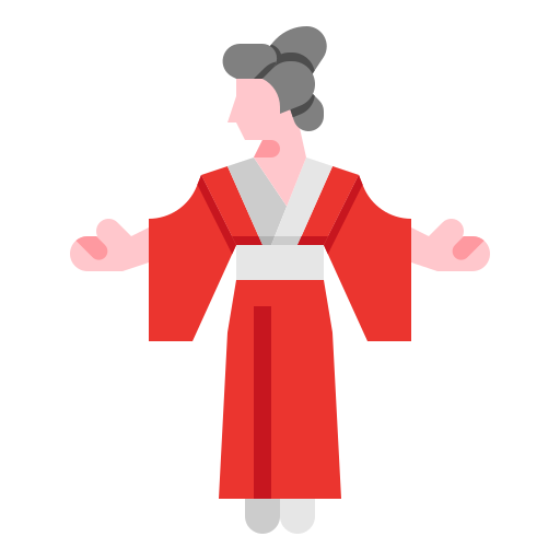 kimono Ultimatearm Flat icoon