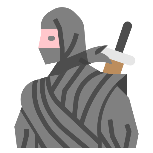 ninja Ultimatearm Flat icon