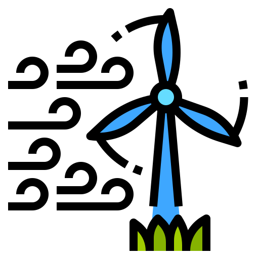 Wind mill Ultimatearm Lineal Color icon