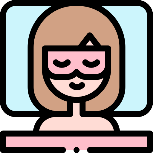 Girl Detailed Rounded Lineal color icon