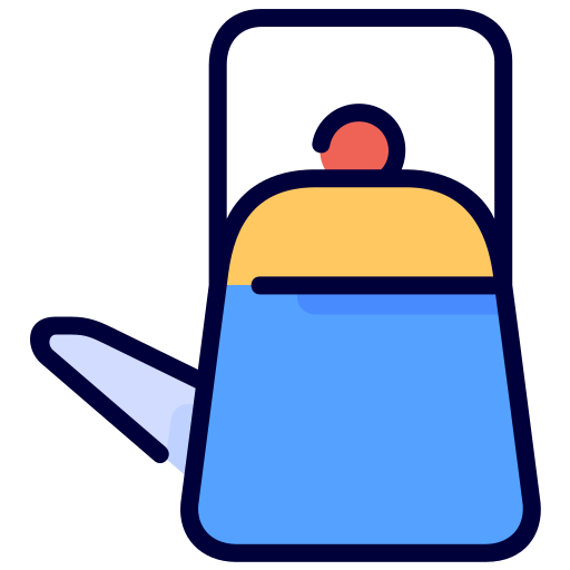 tetera Generic Outline Color icono