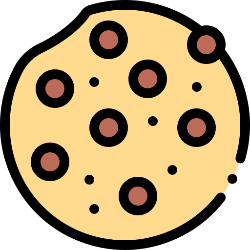 Cookies Detailed Rounded Lineal color icon