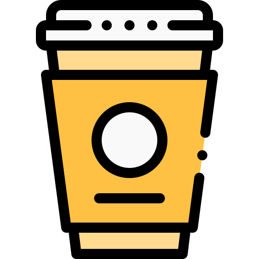 kaffee Detailed Rounded Lineal color icon