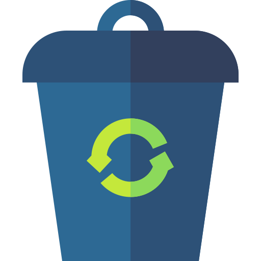 Recycle bin Basic Straight Flat icon