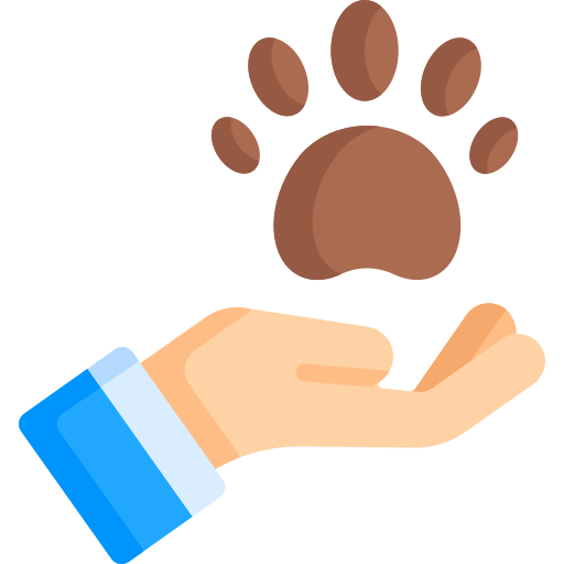 Animal therapy Special Flat icon