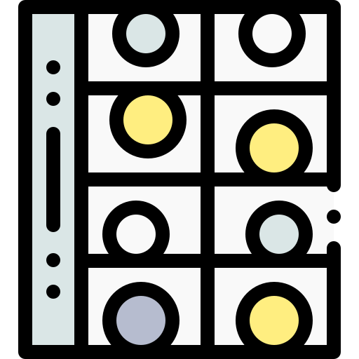 貨幣主義 Detailed Rounded Lineal color icon
