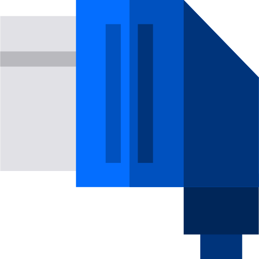 Euroconnector Basic Straight Flat icon
