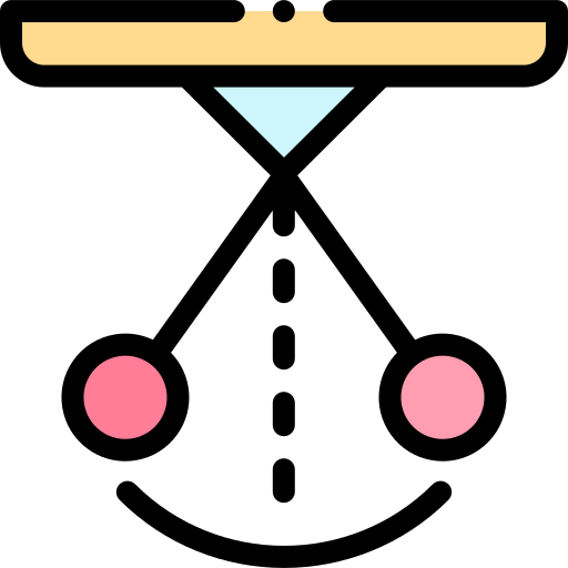 oscylacja Detailed Rounded Lineal color ikona