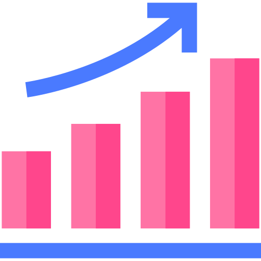 grafico Basic Straight Flat icono