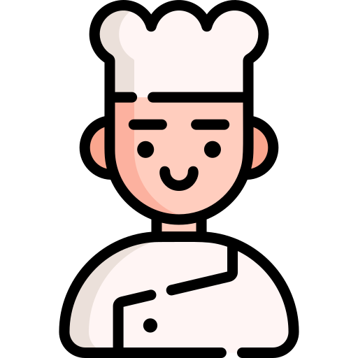 cocinero Special Lineal color icono