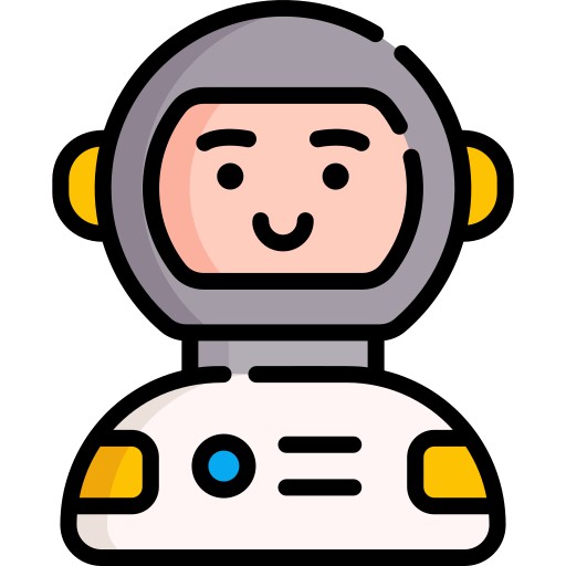 astronauta Special Lineal color ikona