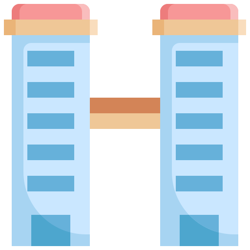 Twin towers Generic Flat icon