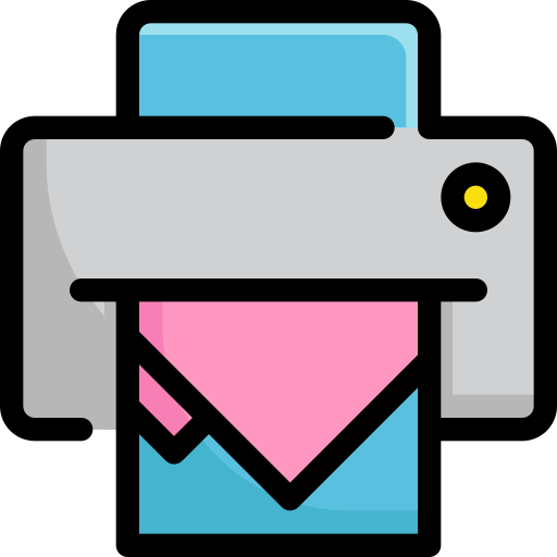 Printer Generic Outline Color icon