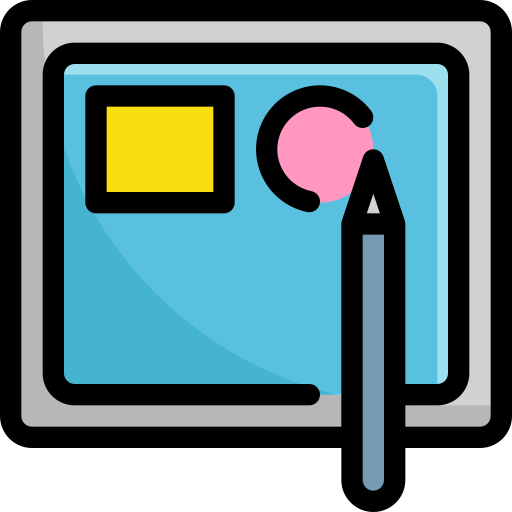 grafiktablet Generic Outline Color icon