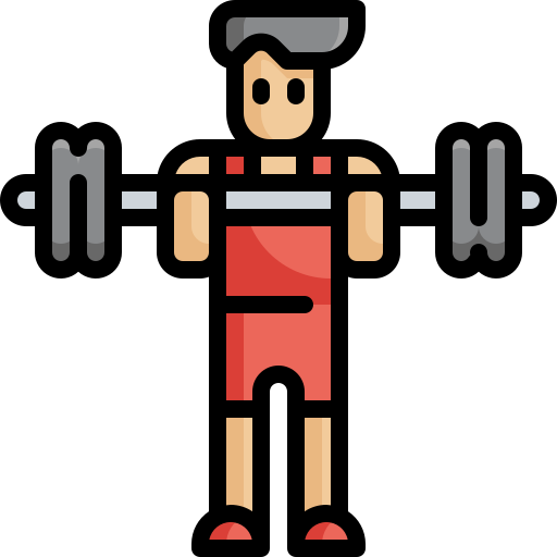 Weightlifter Generic Outline Color icon