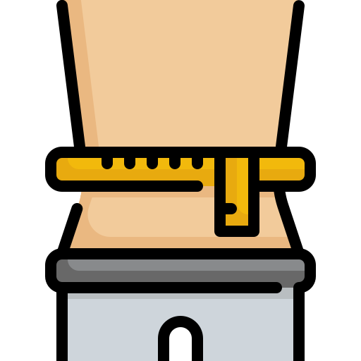 Waist Generic Outline Color icon