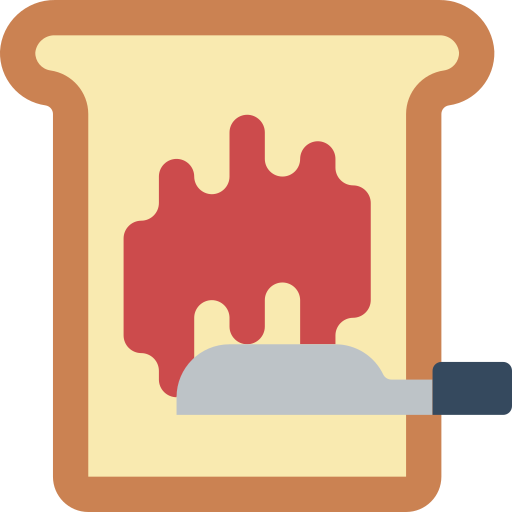 toast Basic Miscellany Flat ikona