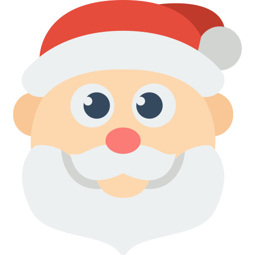 kerstman Basic Miscellany Flat icoon