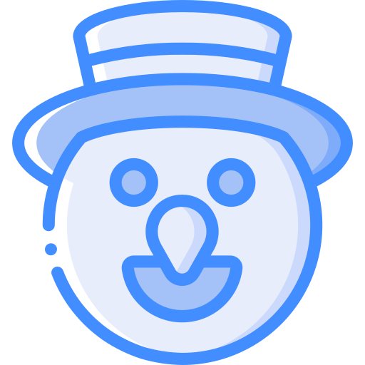 Snowman Basic Miscellany Blue icon