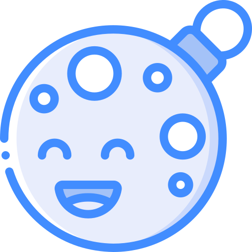 smiley Basic Miscellany Blue icon