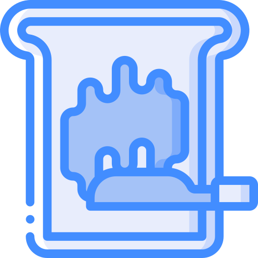 トースト Basic Miscellany Blue icon