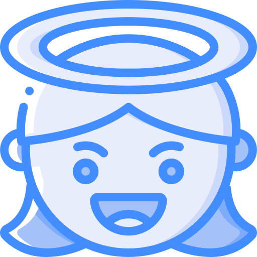 smiley Basic Miscellany Blue icon