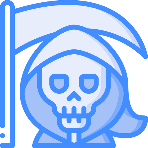 怖がった Basic Miscellany Blue icon