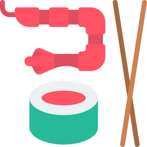 rolka sushi Basic Miscellany Flat ikona