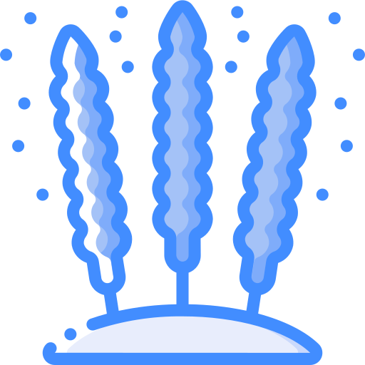 algas marinas Basic Miscellany Blue icono