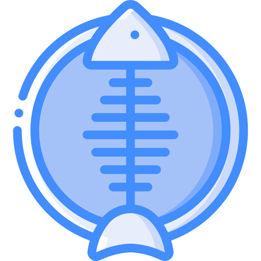 魚の骨 Basic Miscellany Blue icon