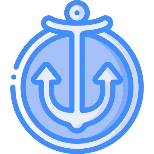 ancla Basic Miscellany Blue icono
