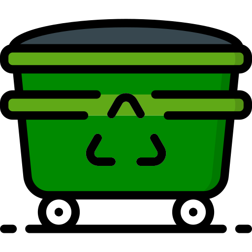 Bin Basic Miscellany Lineal Color icon