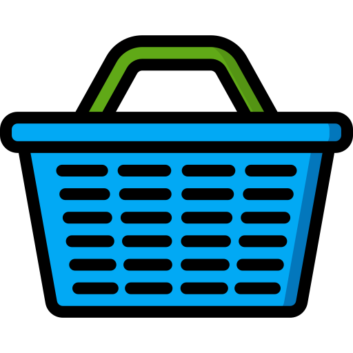 Basket Basic Miscellany Lineal Color icon