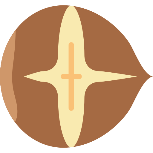 Nut Basic Miscellany Flat icon