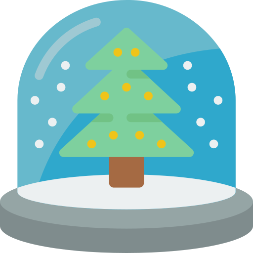 decoraciones de navidad Basic Miscellany Flat icono