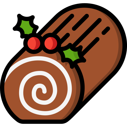 Chocolate roll Basic Miscellany Lineal Color icon