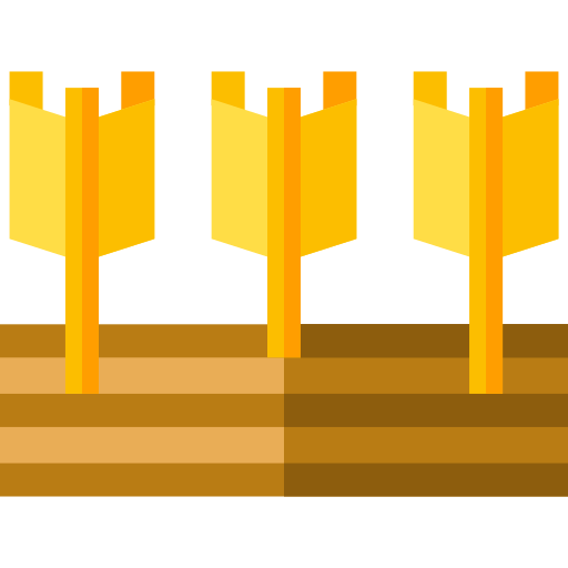 小麦 Basic Straight Flat icon