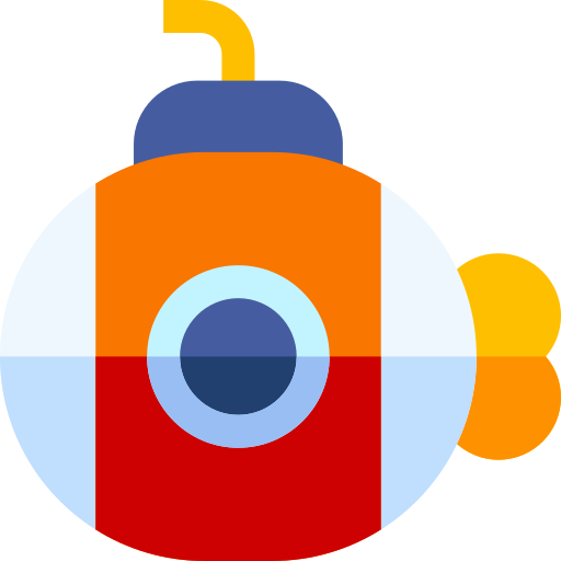submarino Basic Straight Flat icono