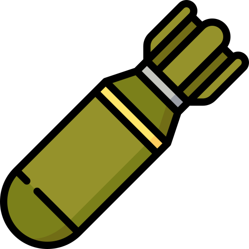 Bomb Special Lineal color icon