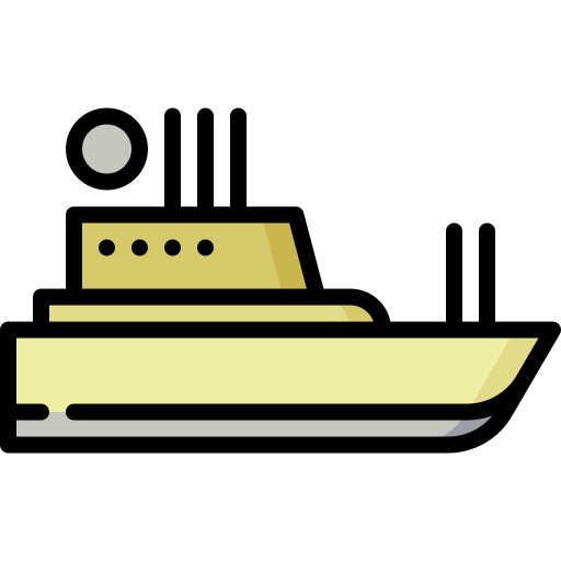 Лодка Special Lineal color иконка