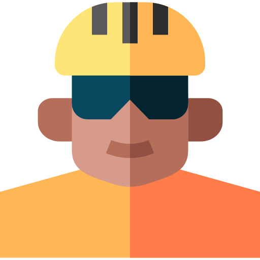 Cyclist Basic Straight Flat icon