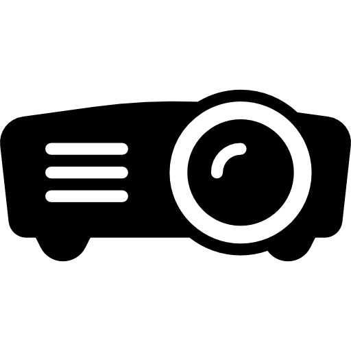 projektor Basic Miscellany Fill ikona