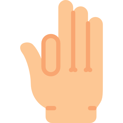 Пальцы Basic Miscellany Flat иконка