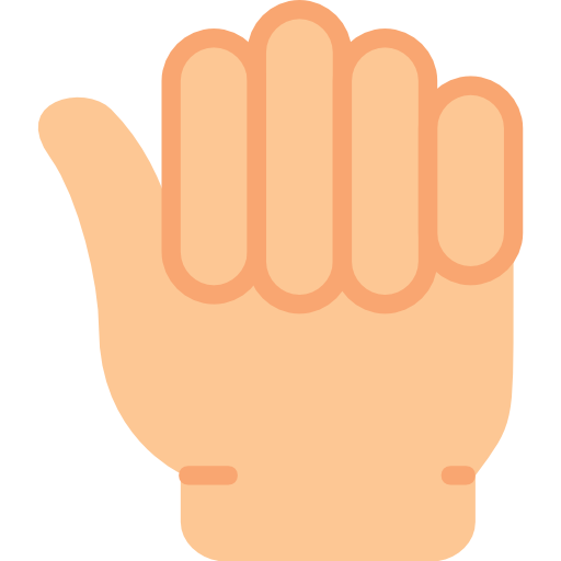 finger Basic Miscellany Flat icon