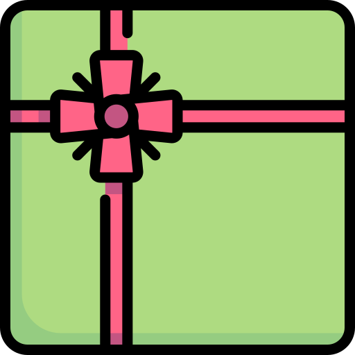 regalo Special Lineal color icono