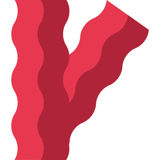 bacon Basic Straight Flat icona